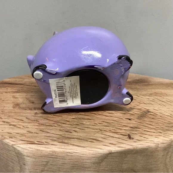 🟣 Purple Piggy Bank in Like New Condition - Cute & Colorful - Picture 10 of 15